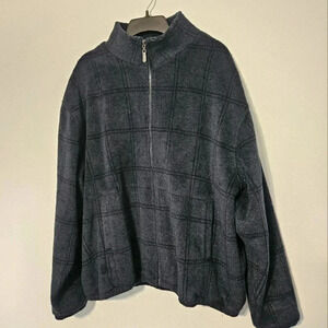 Bobby Jones Players Full Zip Fleece Jacket Size Large EUC